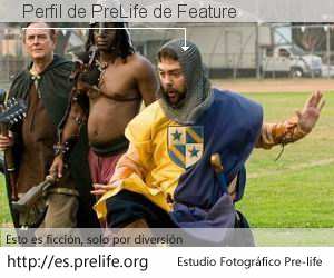 Perfil de PreLife de Feature