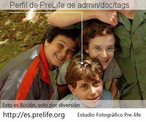 Perfil de PreLife de admin/doc/tags