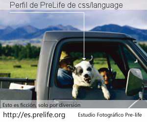 Perfil de PreLife de css/language