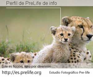 Perfil de PreLife de info