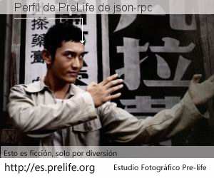Perfil de PreLife de json-rpc