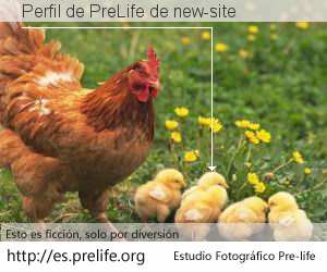 Perfil de PreLife de new-site