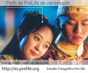 Perfil de PreLife de var/session