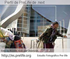 Perfil de PreLife de .next