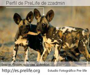 Perfil de PreLife de zzadmin