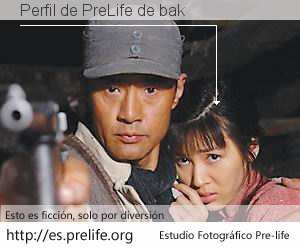 Perfil de PreLife de bak