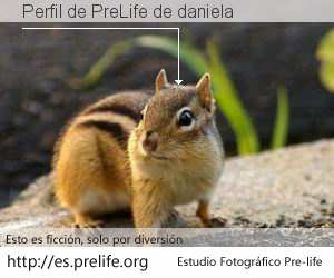 Perfil de PreLife de daniela