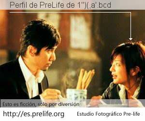 Perfil de PreLife de 1