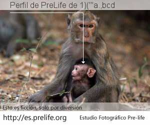 Perfil de PreLife de 1)(
