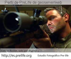 Perfil de PreLife de geoserver/web
