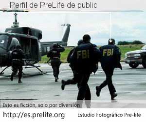 Perfil de PreLife de public