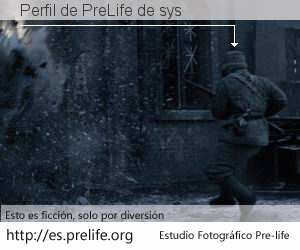 Perfil de PreLife de sys