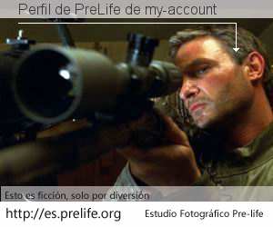 Perfil de PreLife de my-account