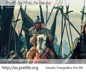 Perfil de PreLife de oa