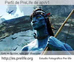 Perfil de PreLife de api/v1