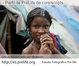 Perfil de PreLife de core/scripts