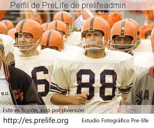 Perfil de PreLife de prelifeadmin