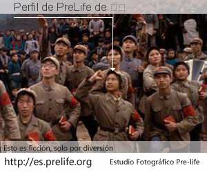 Perfil de PreLife de 席蕊