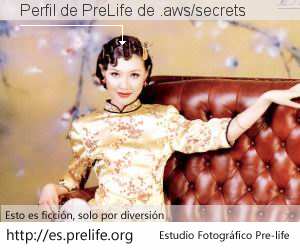 Perfil de PreLife de .aws/secrets
