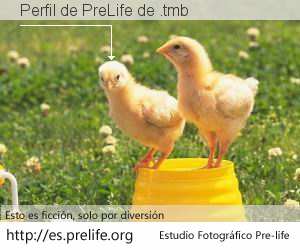 Perfil de PreLife de .tmb