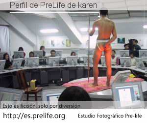 Perfil de PreLife de karen