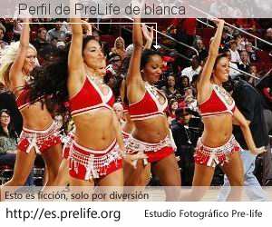 Perfil de PreLife de blanca
