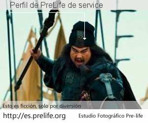 Perfil de PreLife de service