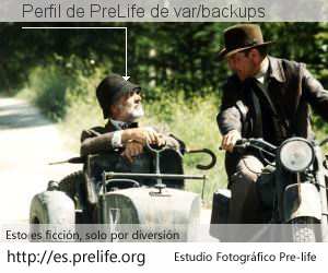 Perfil de PreLife de var/backups