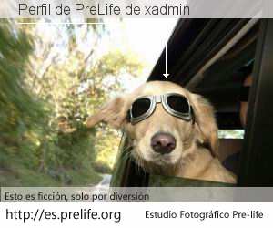 Perfil de PreLife de xadmin