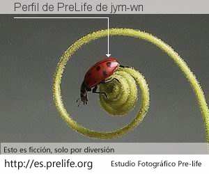 Perfil de PreLife de jym-wn
