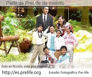 Perfil de PreLife de metinfo