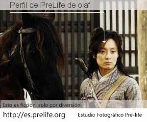 Perfil de PreLife de olaf