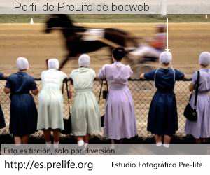 Perfil de PreLife de bocweb