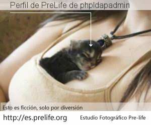 Perfil de PreLife de phpldapadmin