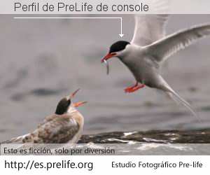 Perfil de PreLife de console