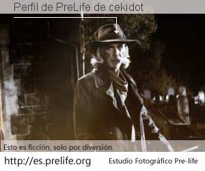 Perfil de PreLife de cekidot