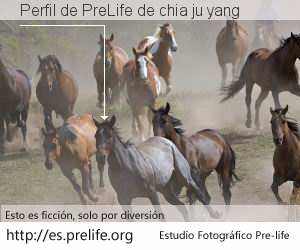 Perfil de PreLife de chia ju yang