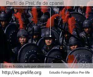 Perfil de PreLife de cpanel