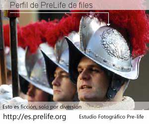 Perfil de PreLife de files