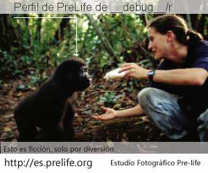Perfil de PreLife de __debug__/r