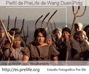 Perfil de PreLife de Wang Duen-Ping