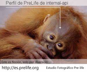 Perfil de PreLife de internal-api