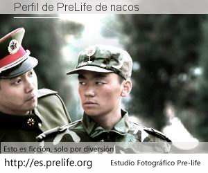 Perfil de PreLife de nacos