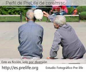 Perfil de PreLife de core/misc