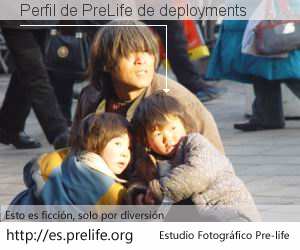 Perfil de PreLife de deployments