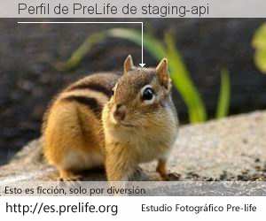 Perfil de PreLife de staging-api