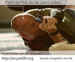 Perfil de PreLife de users-online