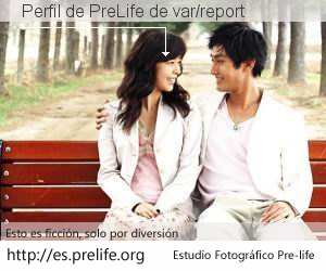 Perfil de PreLife de var/report