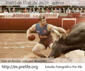 Perfil de PreLife de zc_admin
