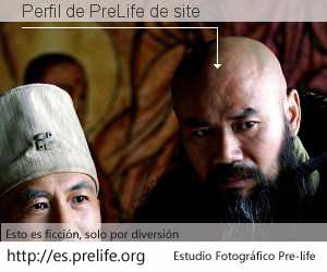 Perfil de PreLife de site